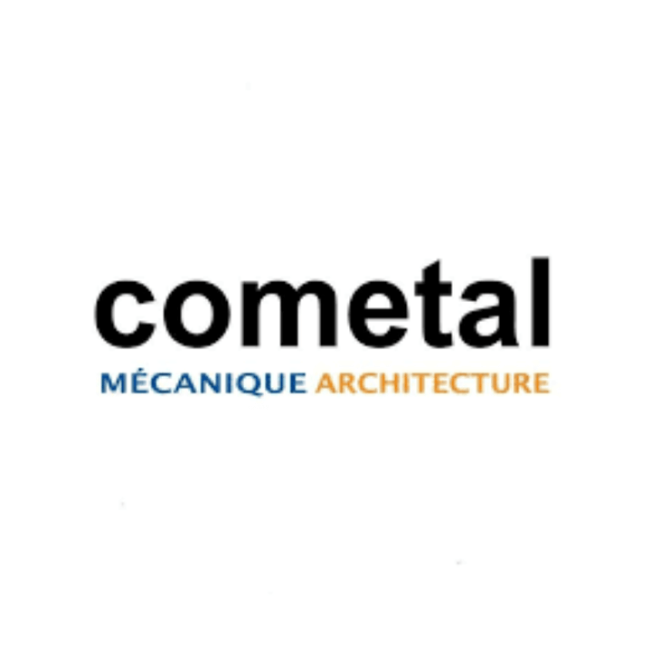 Logo de l'entreprise cometal mécanique architecture