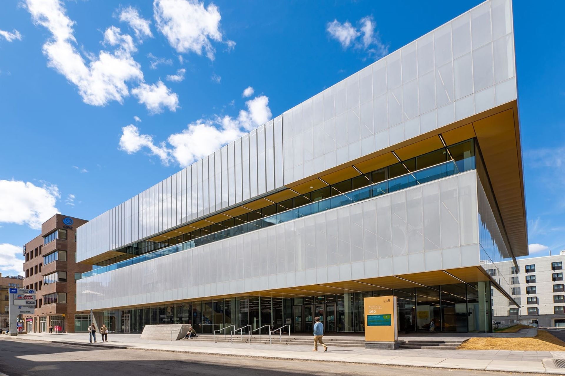 édifice de la bibliothèque Gabriel-Roy ville de Québec
